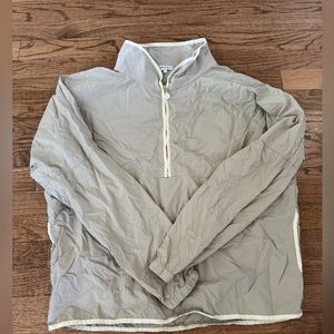 DONNI half zip windbreak pull over